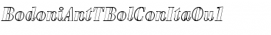 Download BodoniAntTBolConItaOu1 Regular Font Title Preview