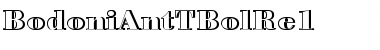 Download BodoniAntTBolRe1 Regular Font Title Preview