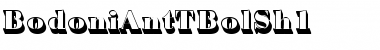 Download BodoniAntTBolSh1 Regular Font Title Preview