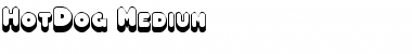 Download HotDog Medium Font Title Preview