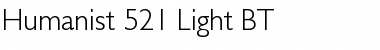 Download Humanst521 Lt BT Light Font