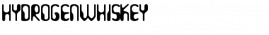 Download HydrogenWhiskey Font