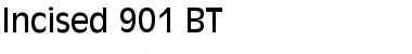 Download Incised901 BT Roman Font Title Preview