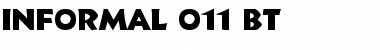 Download Informal011 BT Roman Font Title Preview