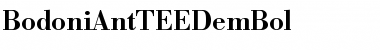Download BodoniAntTEEDemBol Regular Font Title Preview