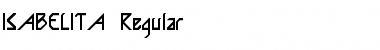 Download ISABELITA Regular Font Title Preview