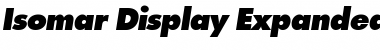 Download Isomar Display Expanded SSi Expanded Italic Font Title Preview