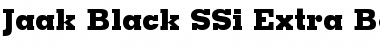 Download Jaak Black SSi Font