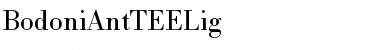 Download BodoniAntTEELig Regular Font Title Preview