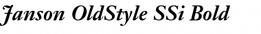 Download Janson OldStyle SSi Bold Font Title Preview