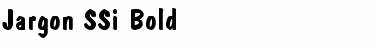 Download Jargon SSi Bold Font Title Preview