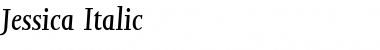 Download Jessica Italic Font Title Preview
