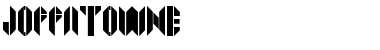 Download JOPPATOWNE Normal Font Title Preview