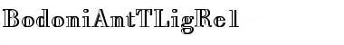 Download BodoniAntTLigRe1 Regular Font Title Preview