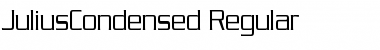 Download JuliusCondensed Regular Font Title Preview