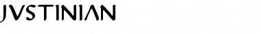 Download Justinian Regular Font Title Preview