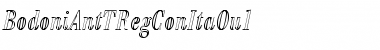 Download BodoniAntTRegConItaOu1 Regular Font Title Preview