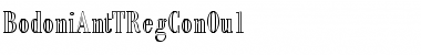 Download BodoniAntTRegConOu1 Regular Font Title Preview