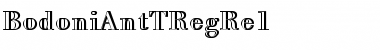 Download BodoniAntTRegRe1 Regular Font Title Preview