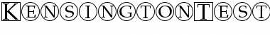 Download KensingtonTest Regular Font Title Preview