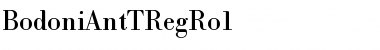 Download BodoniAntTRegRo1 Regular Font Title Preview