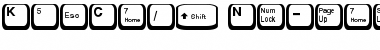 Download KeyCaps Normal Font Title Preview