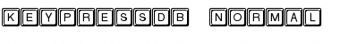 Download KeypressDB Normal Font Title Preview