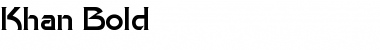 Download Khan Bold Font Title Preview
