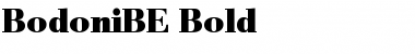 Download BodoniBE Bold Font Title Preview