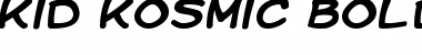 Download Kid Kosmic Bold Font Title Preview