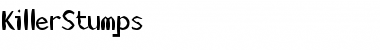 Download KillerStumps Regular Font Title Preview