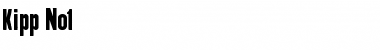 Download Kipp No1 Font Title Preview
