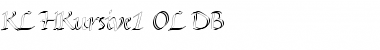 Download KL HKursive1 OL DB Normal Font Title Preview