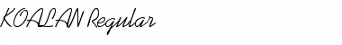 Download KOALAN Regular Font Title Preview