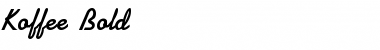 Download Koffee Bold Font Title Preview