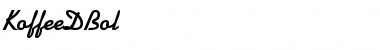 Download KoffeeDBol Regular Font Title Preview