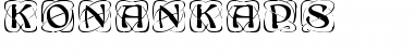 Download KonanKaps Regular Font Title Preview