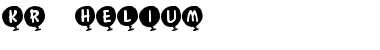 Download KR Helium Regular Font Title Preview