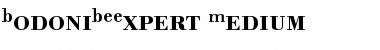 Download BodoniBEExpert-Medium Medium Font Title Preview