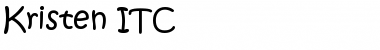Download Kristen ITC Regular Font Title Preview