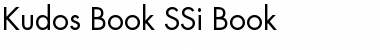 Download Kudos Book SSi Book Font Title Preview