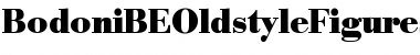 Download BodoniBEOldstyleFigures Bold Font Title Preview