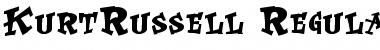 Download KurtRussell Regular Font Title Preview