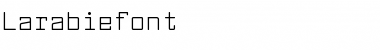 Download Larabiefont Regular Font Title Preview