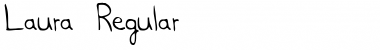 Download Laura Regular Font Title Preview