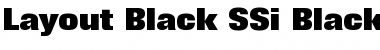 Download Layout Black SSi Black Font Title Preview