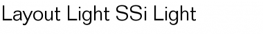 Download Layout Light SSi Light Font Title Preview